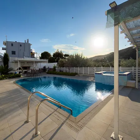 Loutra Horizon | Pool, Sea View & Comfort
