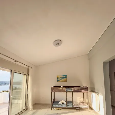 Apartmán Loutra Horizon | Pool, Sea View & Comfort *