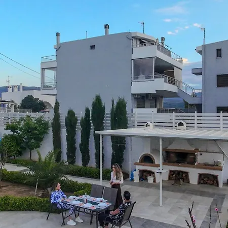 Loutra Horizon | Pool, Sea View & Comfort * Loutra Oraias Elenis