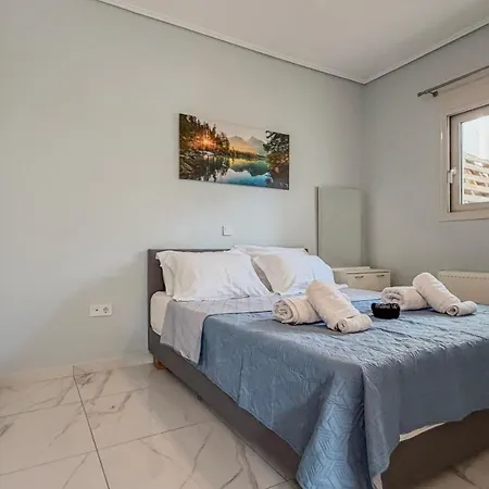 Loutra Horizon | Pool, Sea View & Comfort Apartmán