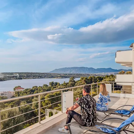 Loutra Horizon | Pool, Sea View & Comfort