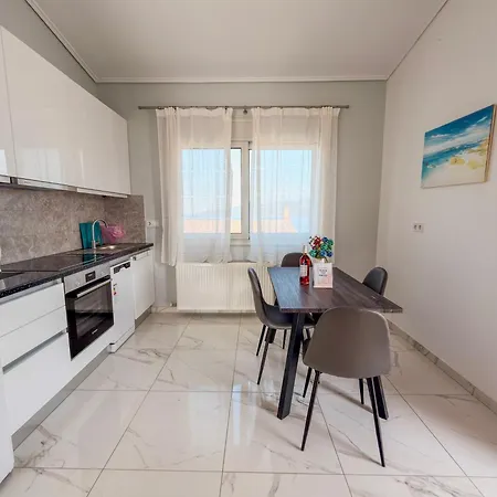 Apartmán Loutra Horizon | Pool, Sea View & Comfort Loutra Oraias Elenis
