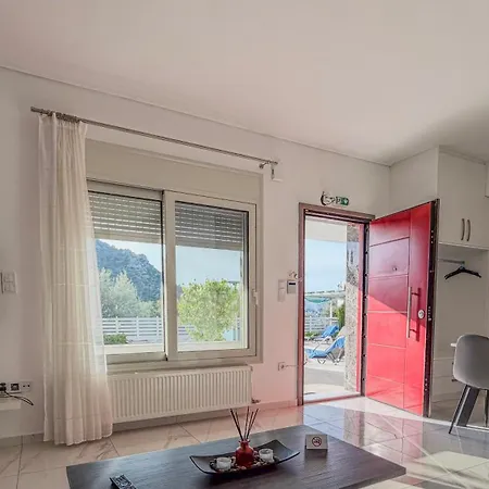 Loutra Horizon | Pool, Sea View & Comfort Apartmán *