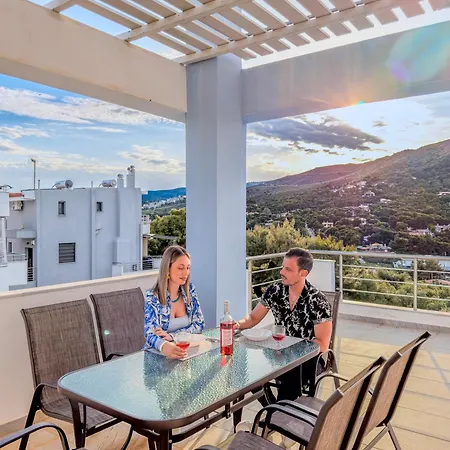 Apartmán Loutra Horizon | Pool, Sea View & Comfort Loutra Oraias Elenis