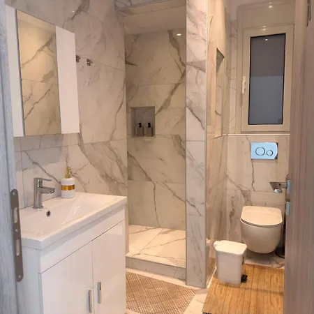 Apartmán Loutra Horizon | Pool, Sea View & Comfort *